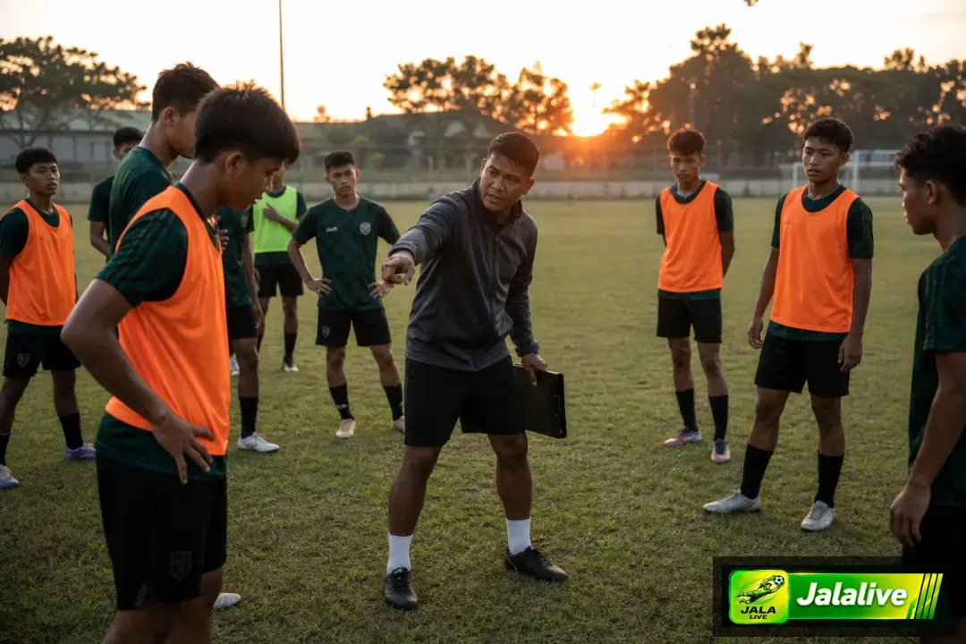 Ilustrasi sepak bola Jalalive