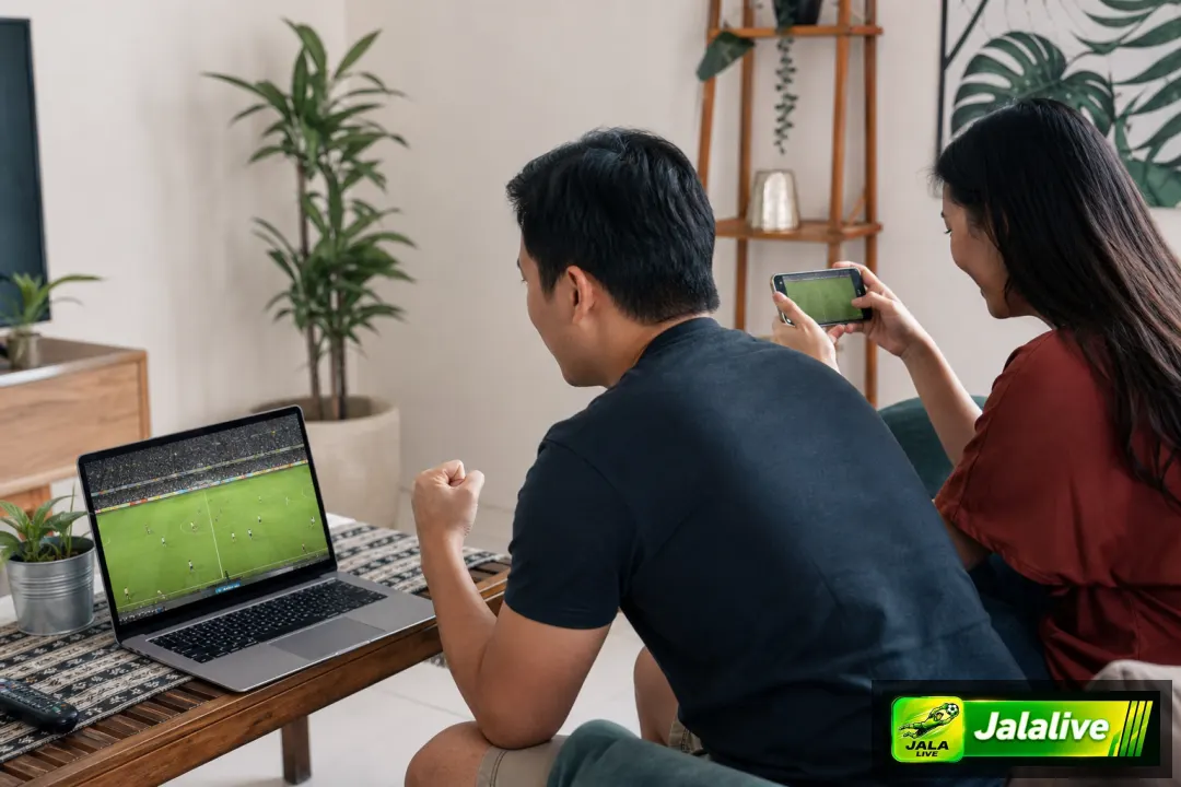 Ilustrasi sepak bola Jalalive