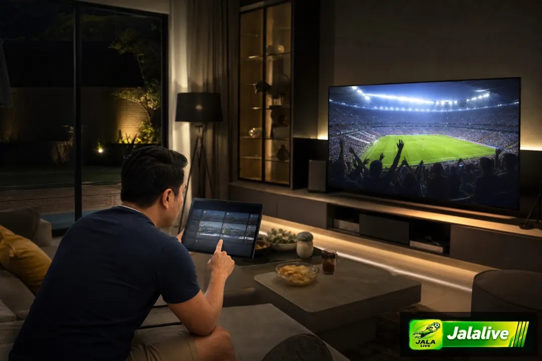 Ilustrasi sepak bola Jalalive